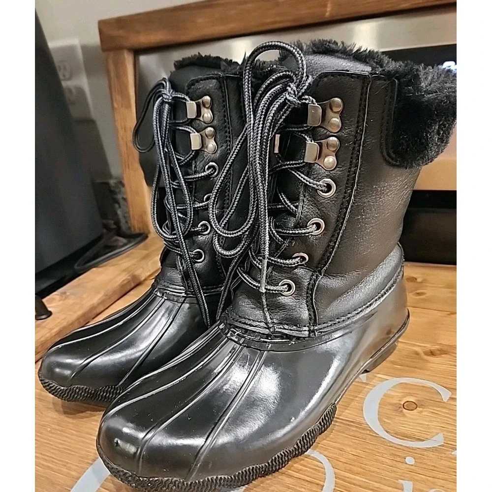 Steve Madden Womens T Storm‎ Closed Toe Ankle Cold Weather Boots Size 7